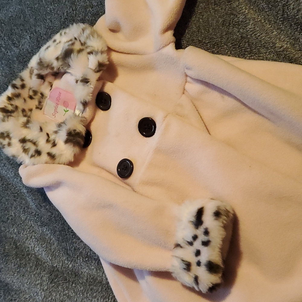 Sofia Rose Pea Coat Toddlers
